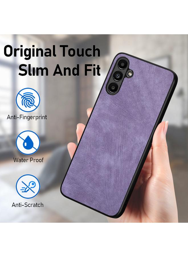 اس-توب جراب لهاتف Samsung Galaxy A12 مصنوع من الجلد العتيق وغطاء خلفي من البولي كربونات - Image 5