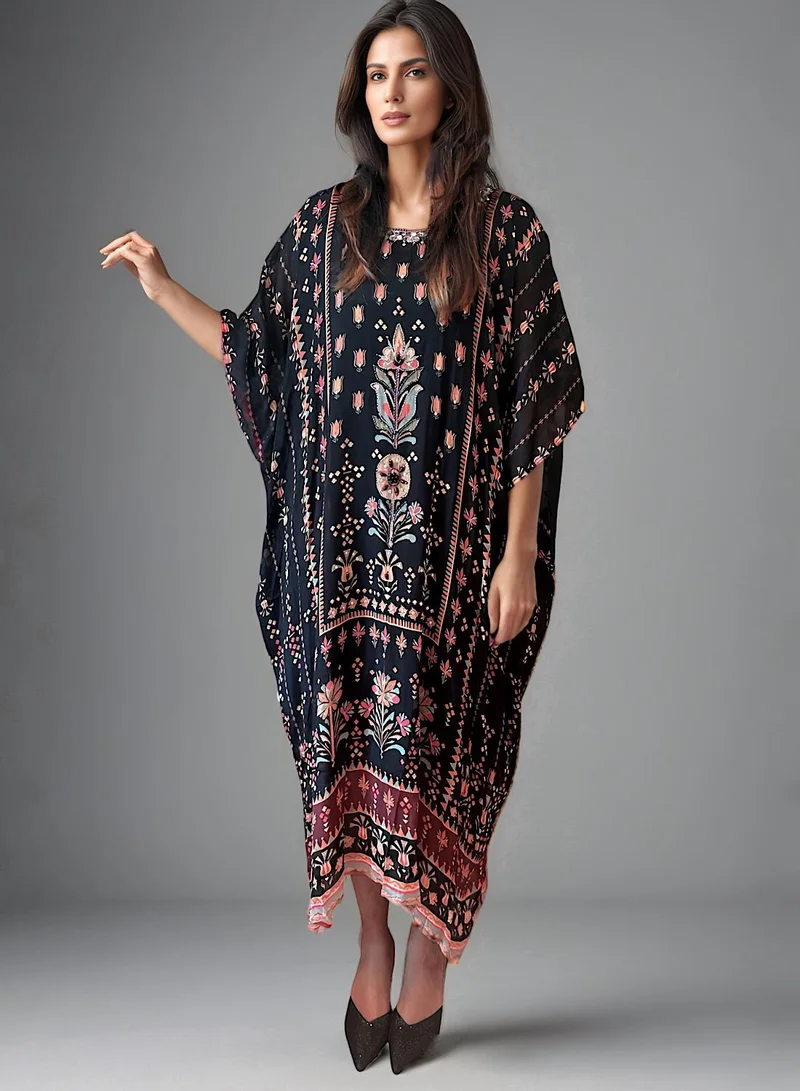 ECSTACY Printed Kaftan