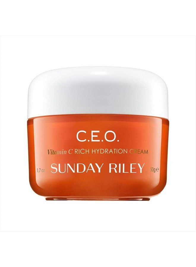 Sunday Riley C.E.O. Vitamin C Rich Hydration Cream Face Moisturizer - Image 1