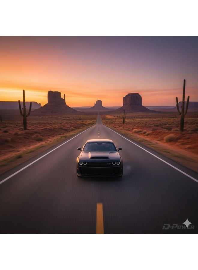 D-Power 1:64 نموذج سيارة دودج تشالنجر SRT ديمون 2018 – نموذج قابل للجمع مرخص - Image 3