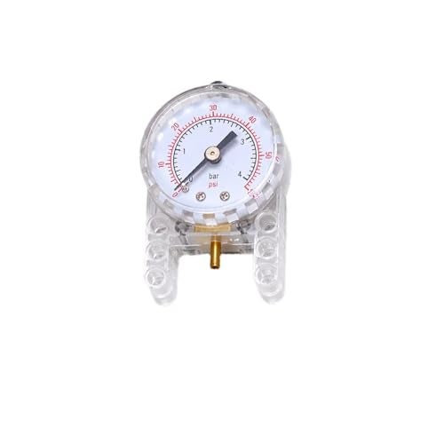 Sparkleiot MOC Pneumatic Parts Air Pressure Gauge Barometers Compatible with Standard Building Blocks - Image 1