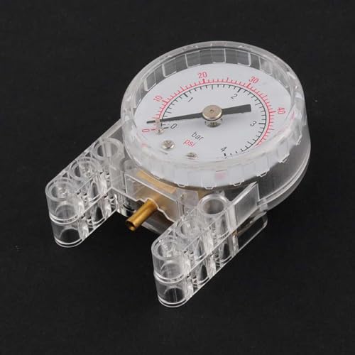 Sparkleiot MOC Pneumatic Parts Air Pressure Gauge Barometers Compatible with Standard Building Blocks - Image 2