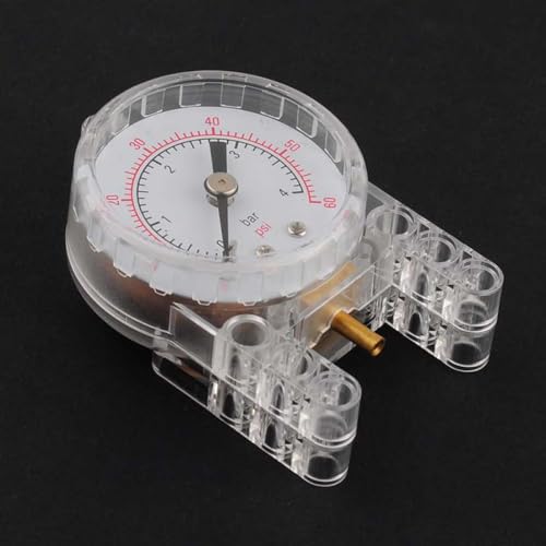 Sparkleiot MOC Pneumatic Parts Air Pressure Gauge Barometers Compatible with Standard Building Blocks - Image 4