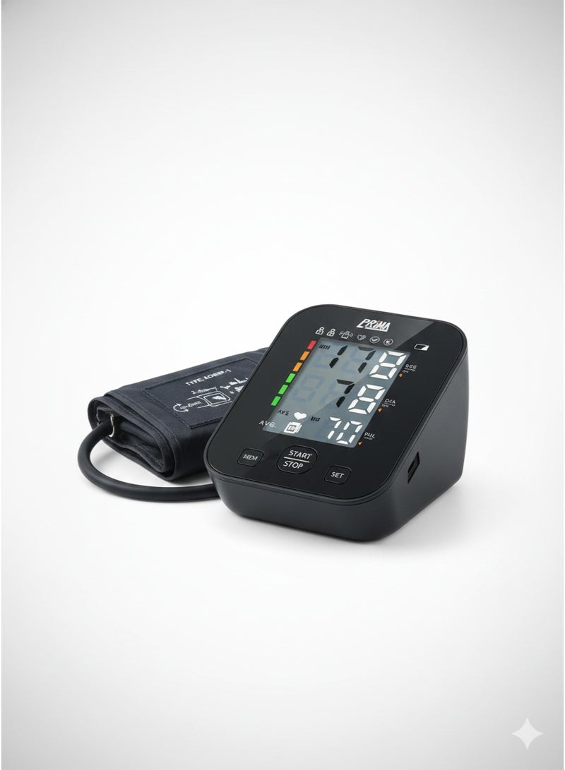 بريما كبار السن محتاجين جهاز سهل وواضح PRIMA SMART جهاز قياس ضغط الدم بشاشة كبيرة يخلي القراءة سهلة ومفهومة - Image 1