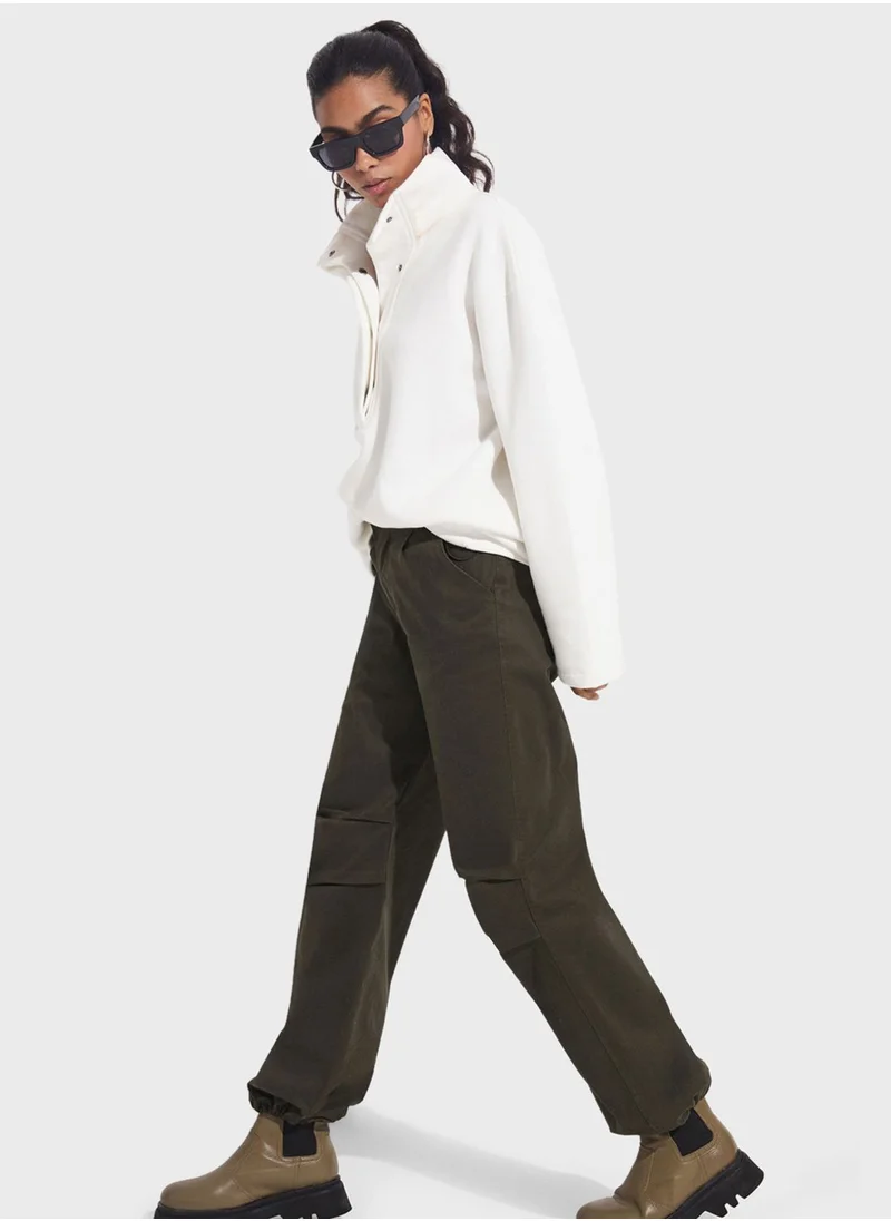 جون High Waist Pants
