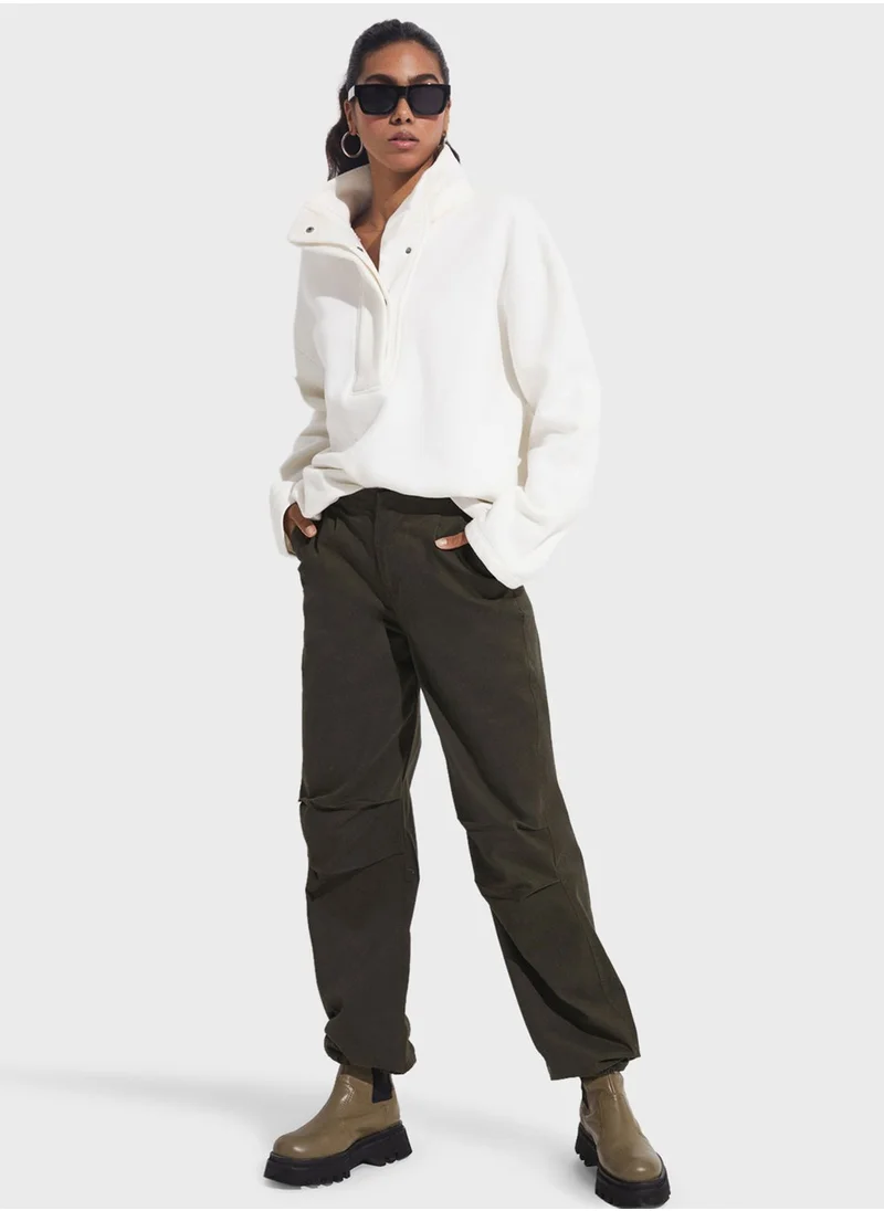 جون High Waist Pants