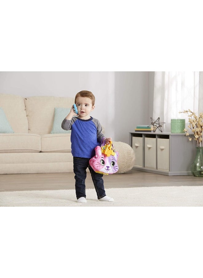 Purrfect Counting Handbag, Interactive Learning Toy For Toddlers, Teaches Numbers, Colors, And Counting Skills, Perfect For Kids Aged 2–4 Years