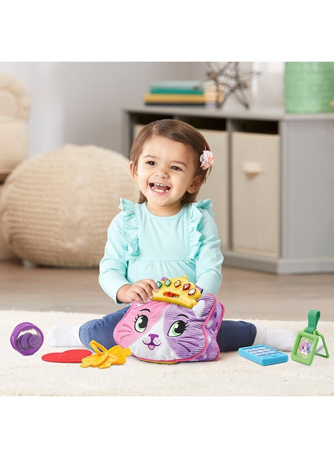 LeapFrog Purrfect Cat Counting Handbag Talking Songs Lights Learning Cat Plush Soft Toy  - Image 5
