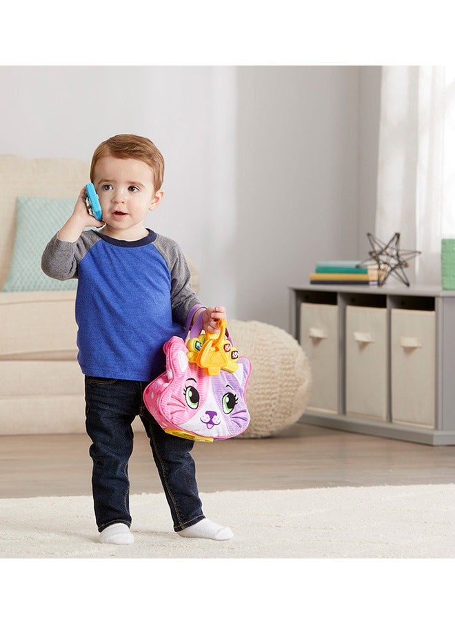 LeapFrog - Purrfect Cat Counting Handbag Talking Songs Lights Learning Cat Plush Soft Toy - Image 1