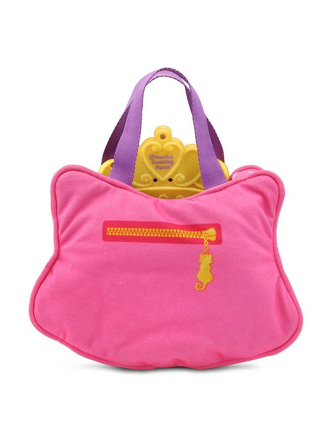 LeapFrog Purrfect Cat Counting Handbag Talking Songs Lights Learning Cat Plush Soft Toy  - Image 4
