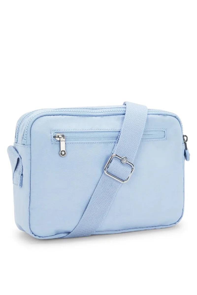 kipling Abanu M, Medium Crossbody Female Bag - Cloudy Sky Blue