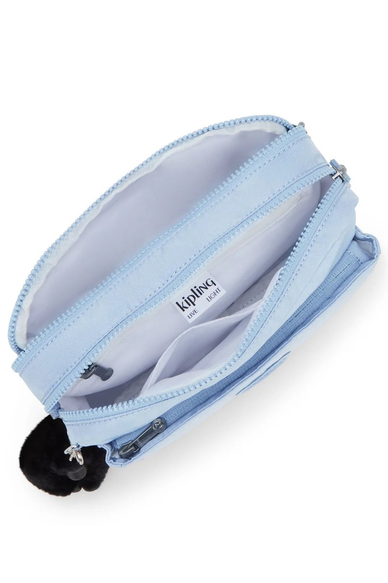كيبلينغ أبانو إم، حقيبة كروس بودي متوسطة للنساء - سماوي غائم - Image 4