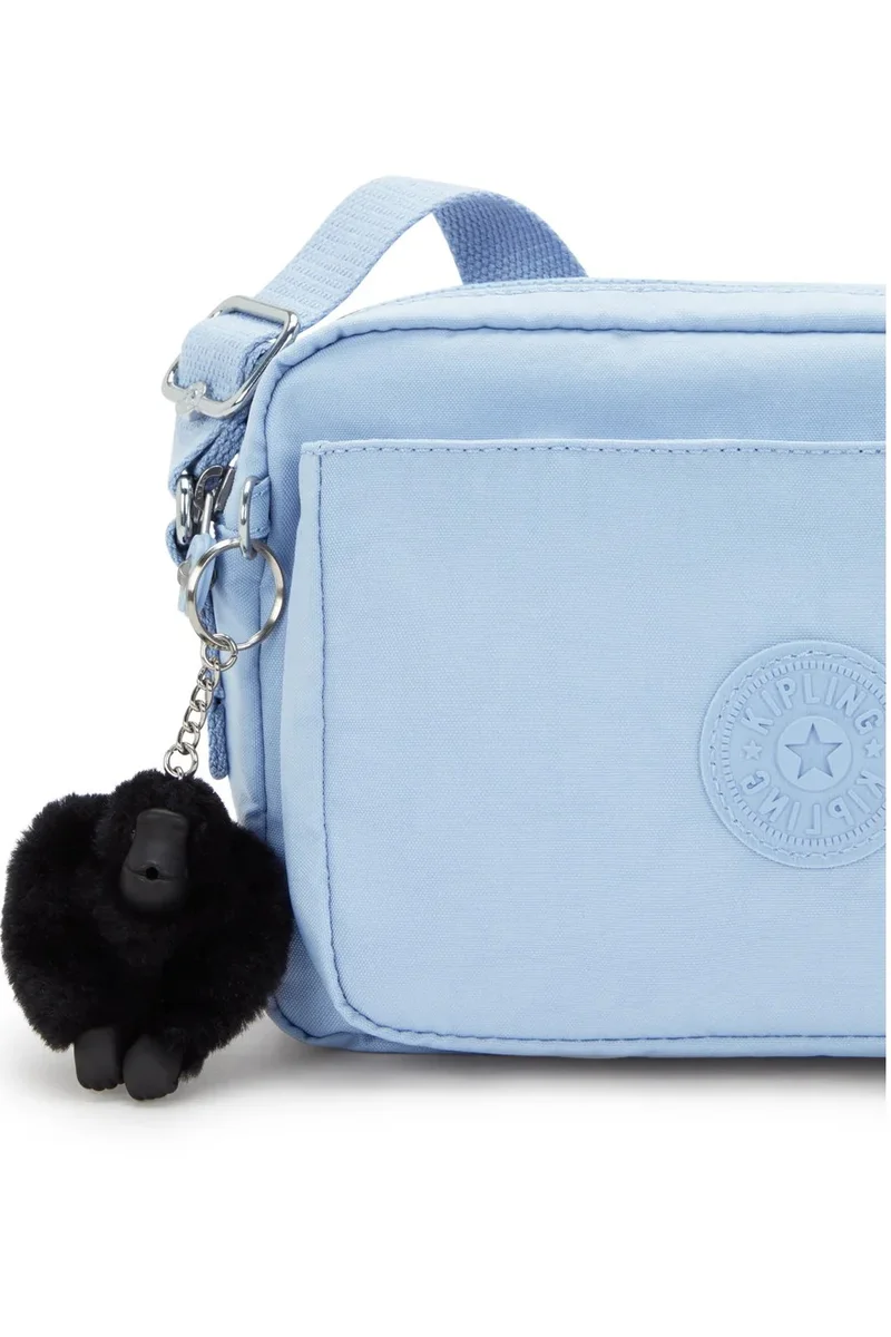 kipling Abanu M, Medium Crossbody Female Bag - Cloudy Sky Blue