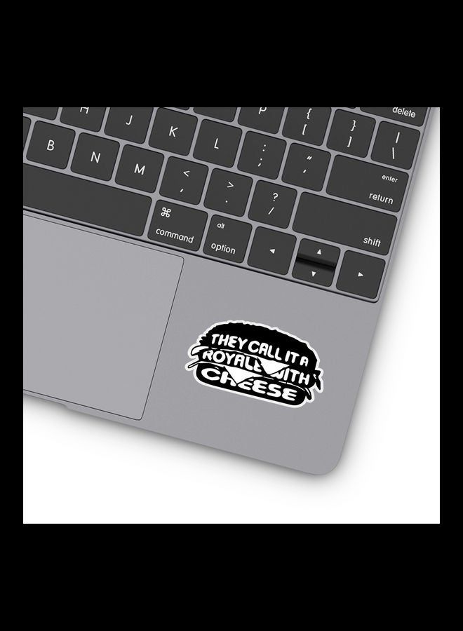 RKN Pulp Fiction Vinyl Stickers For Laptop 3inch - Image 2