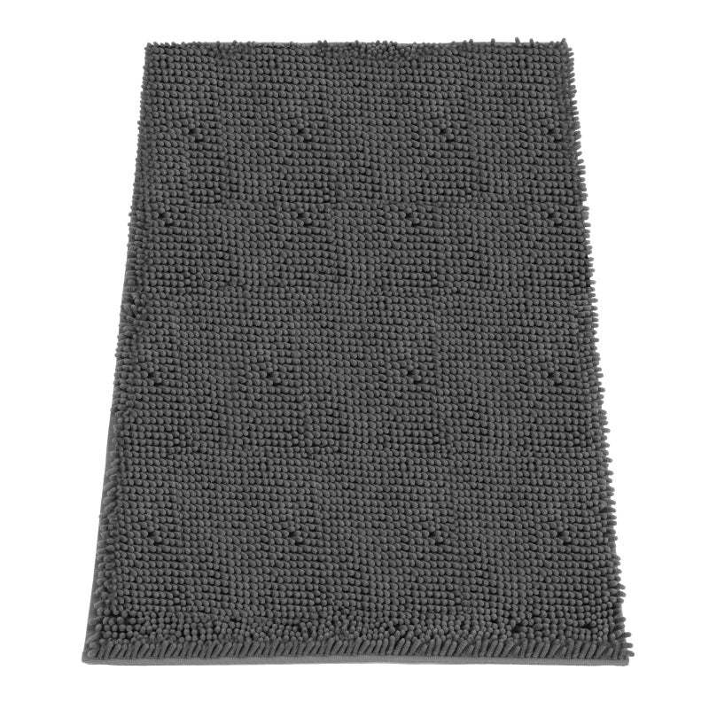 HOMEK Absorbent Dog Door Mat for Muddy Paws, 60" x 36" Chenille Indoor Mats for Entryway, Trap Dirt Front Door Mat Indoor Entrance Washable Non Slip Soft - Image 1