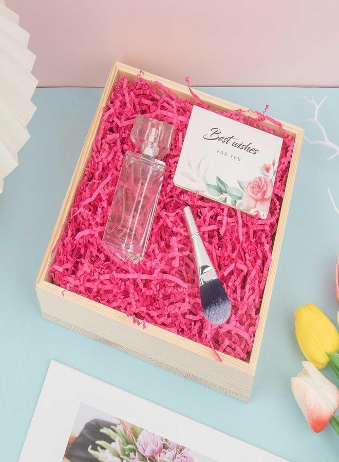 Caleihd 1LB Crinkle Paper Filler Cut Shredded Paper, Gift Box Baskets Wrapping and Filling for Easter, Birthday, Wedding, Christmas Decoration(Pink) - Image 2