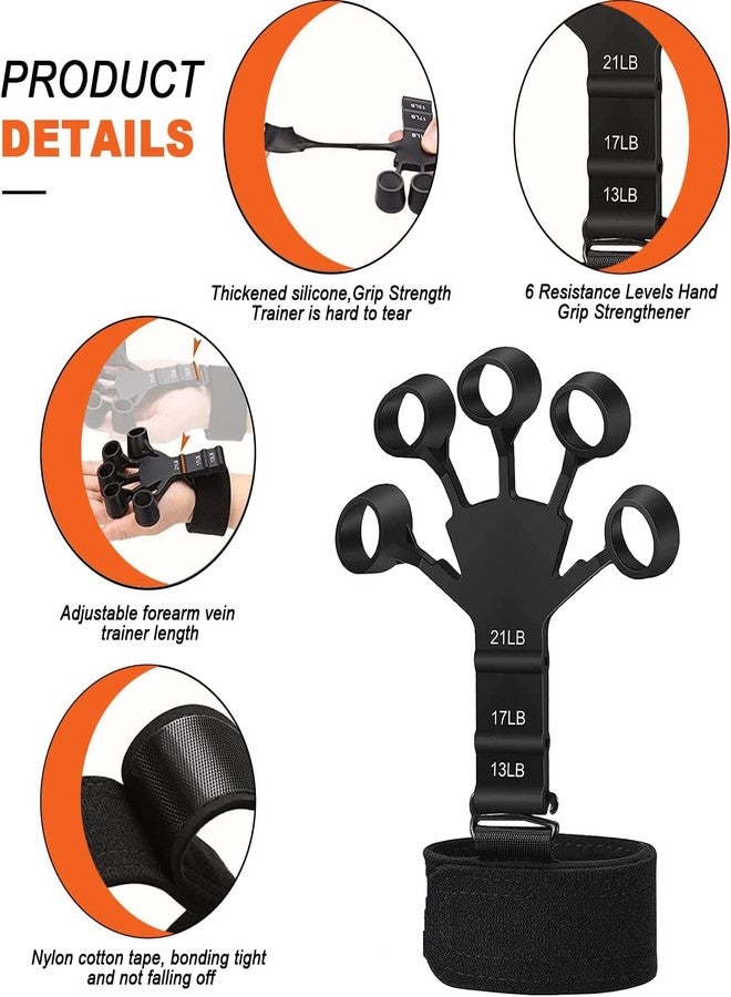 AMIFIT New Grip Strength Trainer, Finger Strengthener, Gripster Exerciser & Hand Strengthener, Hand Grips for Strength Training, Gripper Strengthening Equipment for Therapy - Image 4
