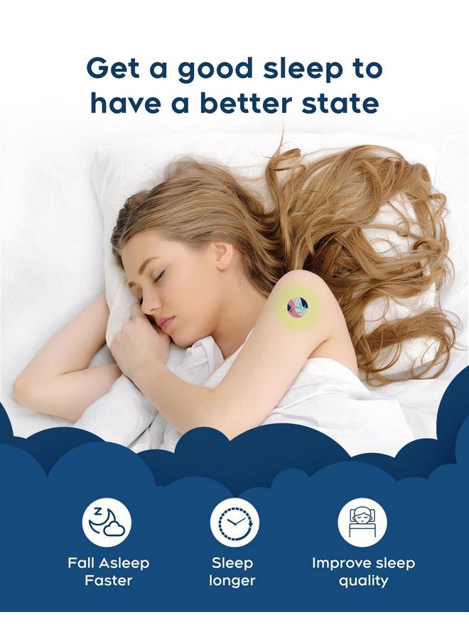 RAAYAM RAAYAM Sleep Patches, 30 Pack Upgraded Deep Sleep Patches for Adults, All Natural Deep Patch, Quick Acting Ingredients, for Men and Women, Easy to Use That Last All Night - Blue - 23  - Image 4