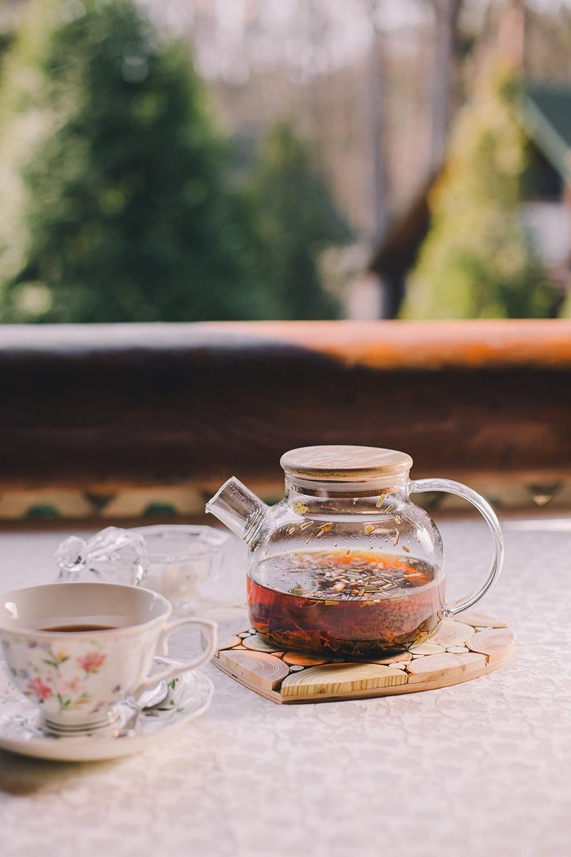 Vicien Heart Shaped Wooden Trivet for Hot Dishes  Romantic Idea For Everyone You Love  Natural Smell  Unique Handmade Art Decor in the Kitchen  Made by SPL Woodcraft Ukraine 87 x 79 x 06 - Image 3