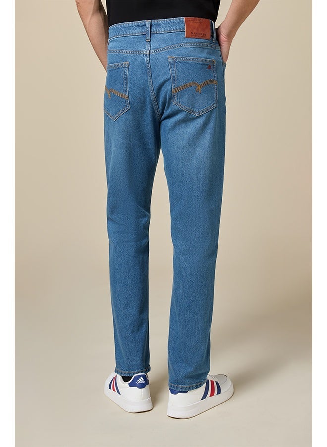 مانرزم The Essential Denim Comfort Fit Jeans - Image 4
