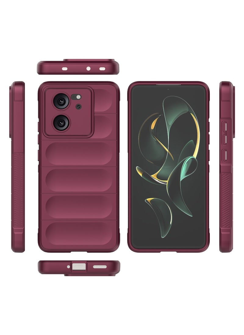 جولدن ماسك - شاومى 13 تى (Xiaomi 13T) جراب ماجيك كيس كفر حماية للهاتف - (بيتى) - Image 1