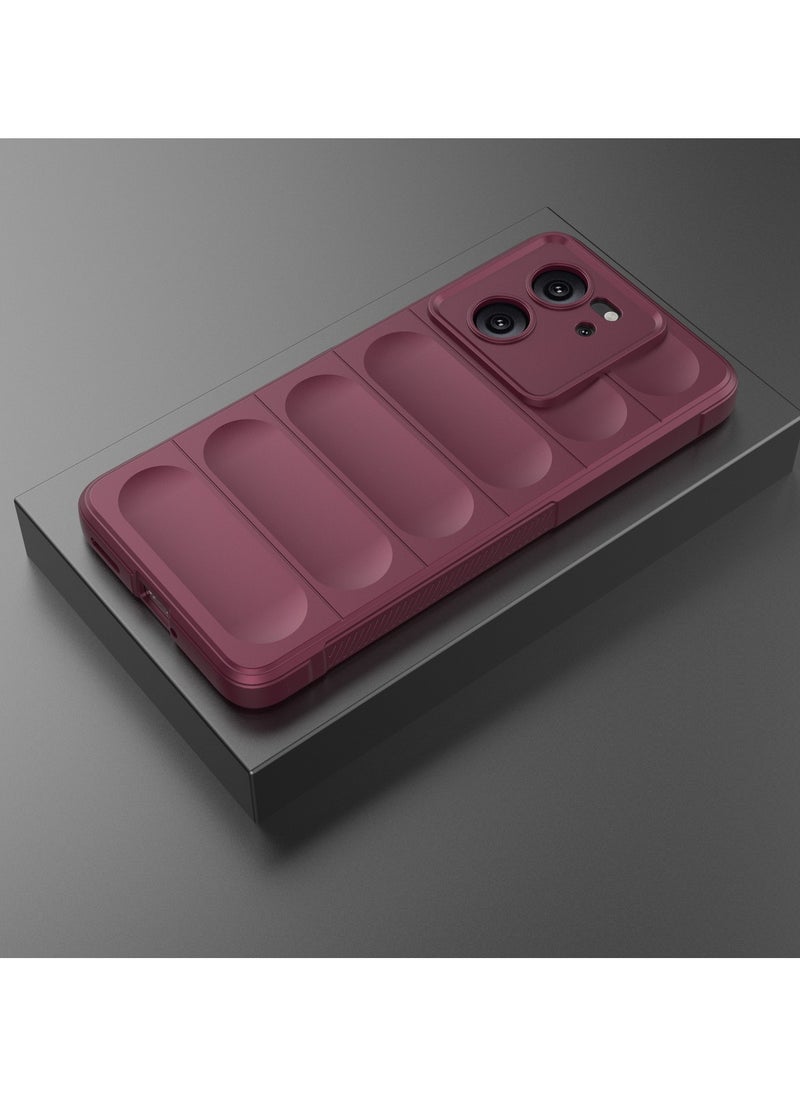 جولدن ماسك - شاومى 13 تى (Xiaomi 13T) جراب ماجيك كيس كفر حماية للهاتف - (بيتى) - Image 1