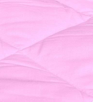 Homespun Quilted Triple Layered 100 Waterproof Dustproof and Cooling Microfiber Infused King Size Double Bed Mattress Protector Pink Color 72x78 inches - Image 2