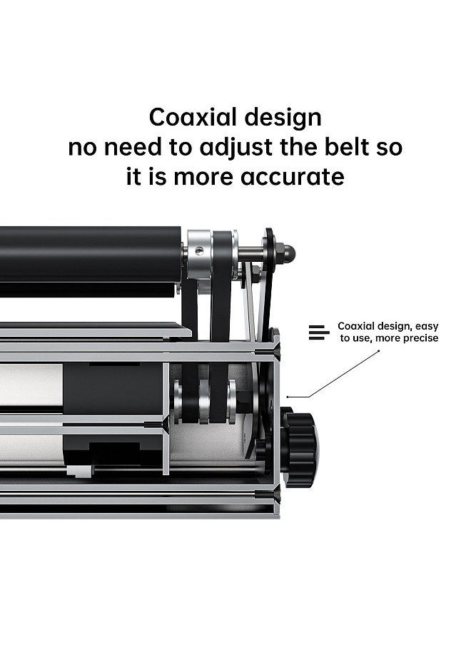 ATOMSTACK R3 Roller for Cylindrical Objects with 360° Rotating Engraving Axis 8 Angle Adjustments Engraving Diameter As Small As 4MM Compatible with 95% of Laser Engraving Machines  - Image 5