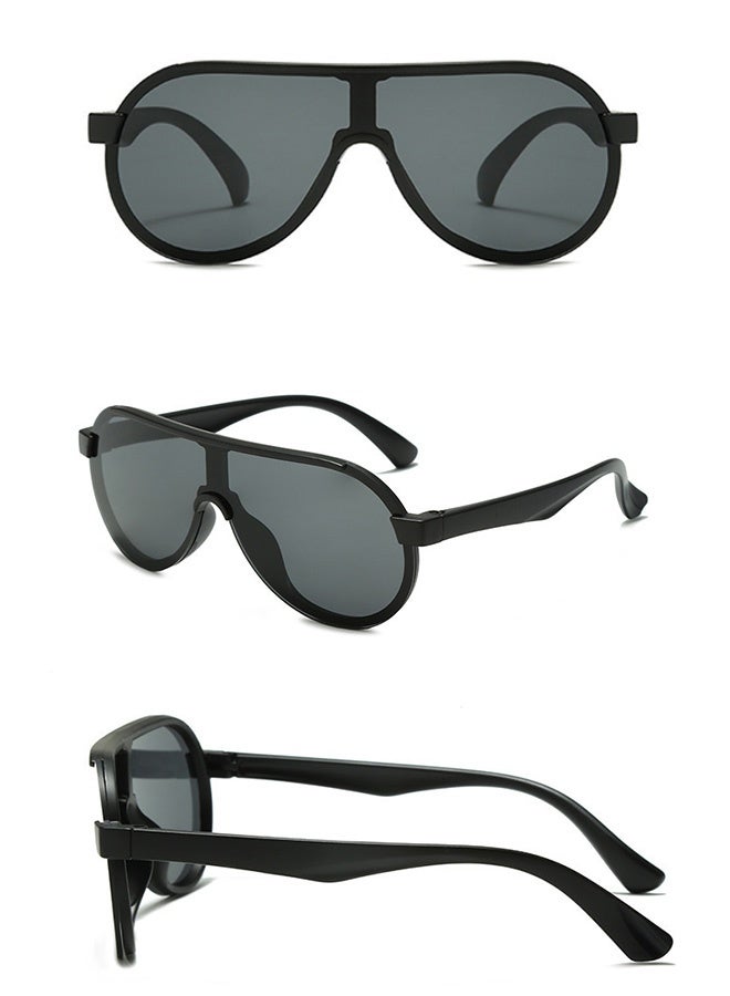 CIKJUK Aviator Kids Sunglasses for Boys Girls - UV400 Protection Children Sun Glasses Lightweight Sunglass Toddler Sun Glas for Kid Eyewear Age 3-12 Black - Image 4