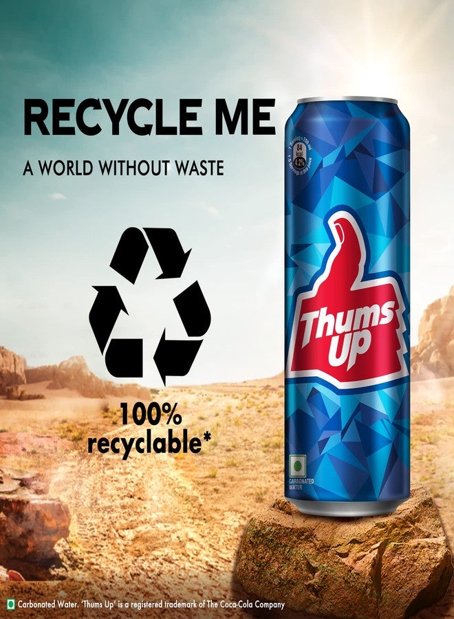 Thums Up Soft Drink Can, 300 ml - Image 4