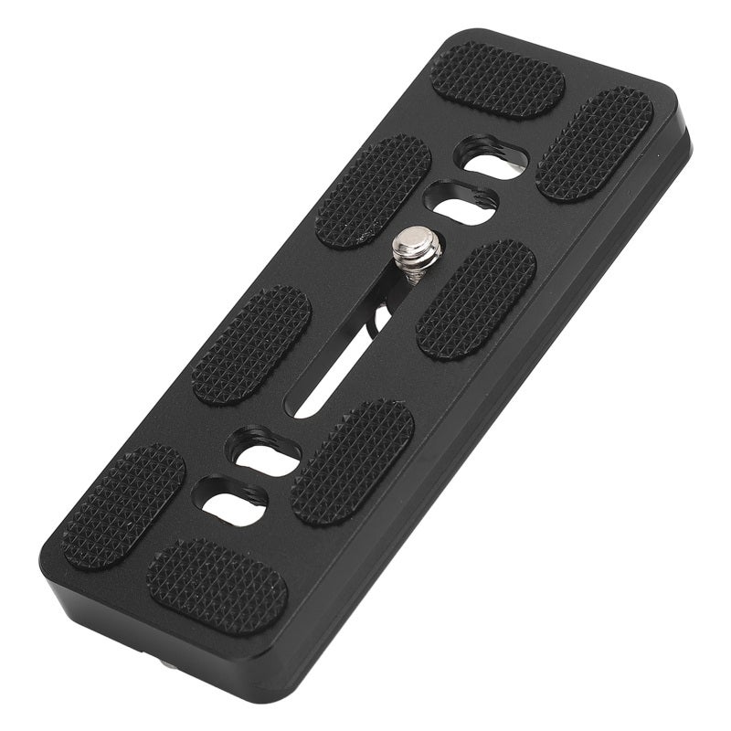 Quick Release Plate: Aerospace Aluminum With Anti-Slip Spacer - Arca Compatible Plate With 10cm Horizontal Movement, 1/4 Inch Screw for Outdoor Photography, Camera Tripod Use - Image 3