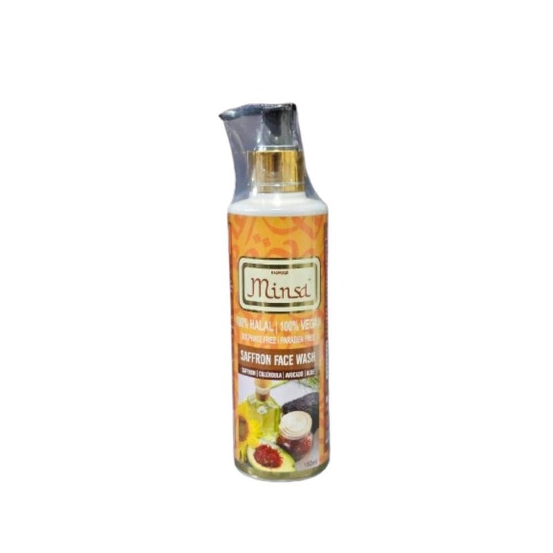 Minsa Saffron Facewash 180 ML