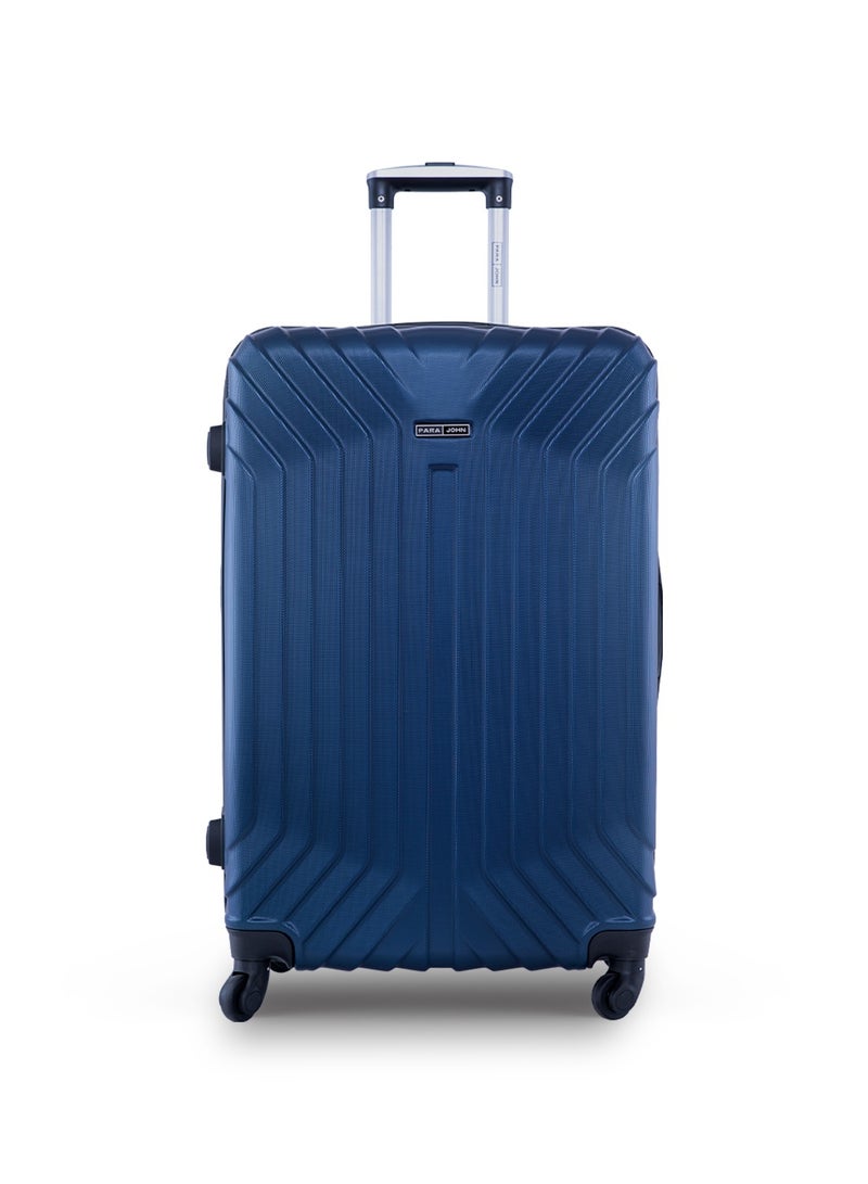 PARAJOHN Winso Cabin Size ABS Hardside Spinner Luggage Trolley 20 Inch Navy  - Image 1