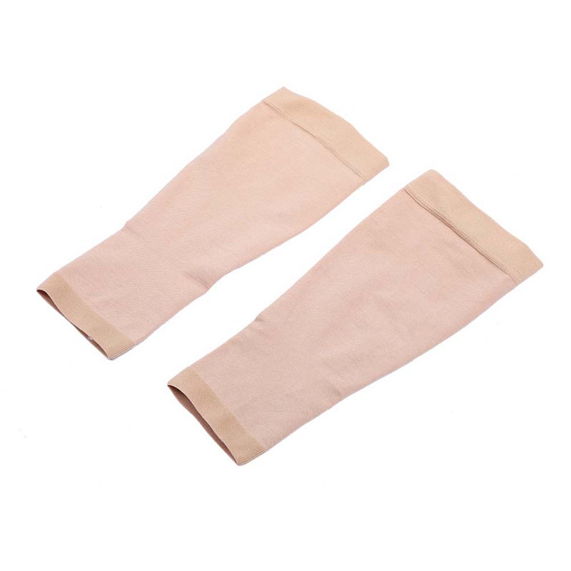 Compression Socks Calf Socks Unisex Breathable Washable Elastic Stockings Skin Tone - Image 2