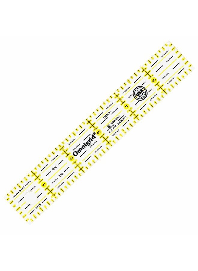 Omnigrid Ruler 1x6" - Image 1