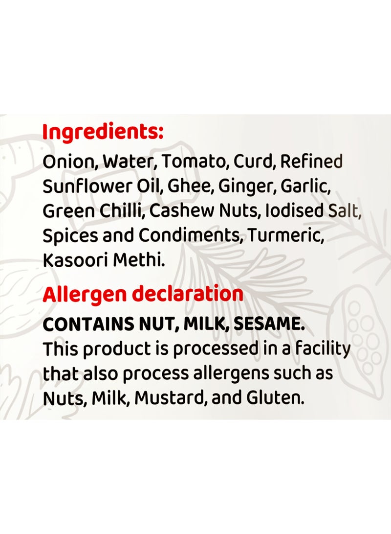 COOKMAID | Lajawab Gravy | Ready to Cook | No Preservatives | Vegetarian | Ready Chicken Masala | Ready Paneer Masala Gravy | Instant | Easy Cooking | 300g - Image 3