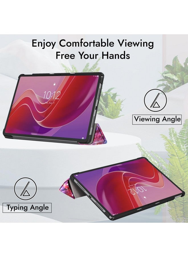 Robustrion Cover for Lenovo Tab M11 Cover Case, Trifold Flip Cover for Lenovo Tab M11 Tablet 11 inch [ Auto Sleep Wake Support] - Galaxy - Image 5