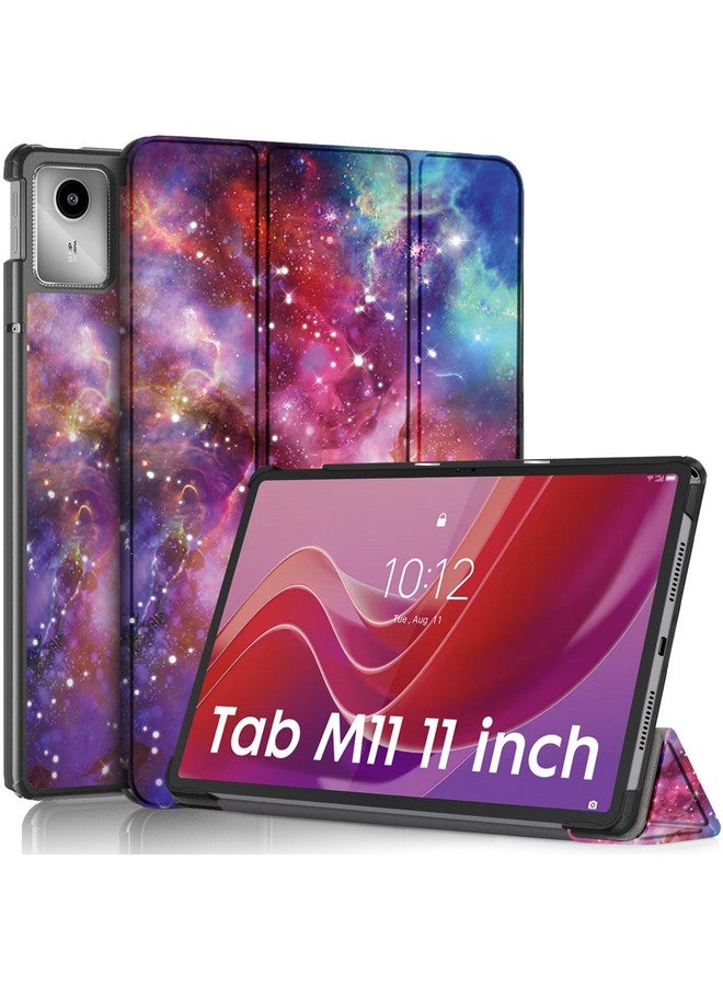 Robustrion Cover for Lenovo Tab M11 Cover Case, Trifold Flip Cover for Lenovo Tab M11 Tablet 11 inch [ Auto Sleep Wake Support] - Galaxy - Image 1