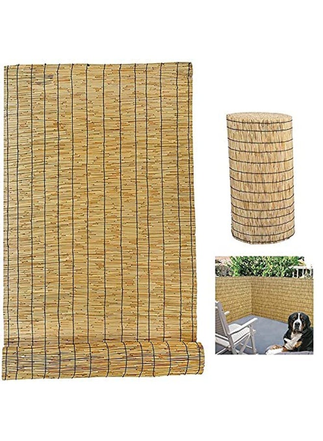 لينجوي ستائر الخيزران الطبيعية المعلقة، ستائر النوافذ المعلقة، ستائر النوافذ الرومانية الملفوفة - Image 1