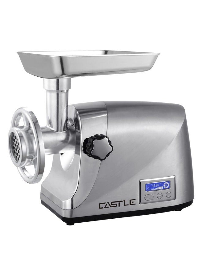 مفرمة لحمة كاسيل 3600 واط, لون سيلفر - MGA3600