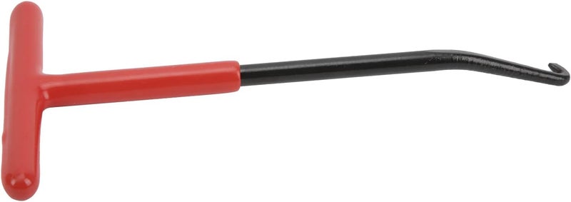 klarako Pipe Spring Puller, Rubber Steel T Handle Exhaust Pipe Spring Hook Red Black for Motorcycle - Image 5