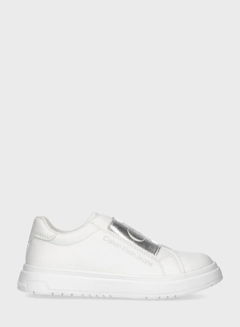 Calvin Klein Jeans Kids Slip on Sneakers