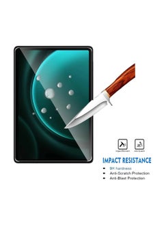 Youque Screen Protectors for Galaxy Tab S9 FE+ Plus, 9H Hardness HD Clear Tempered Glass Film Guard for 12.4-inch Galaxy Tablet S9 FE+  - Image 3