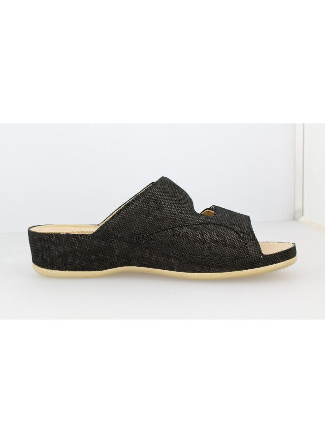 VITAL صنادل فيتال للسيدات ميد أفرديت 0625MAS46299 أسود - Image 1