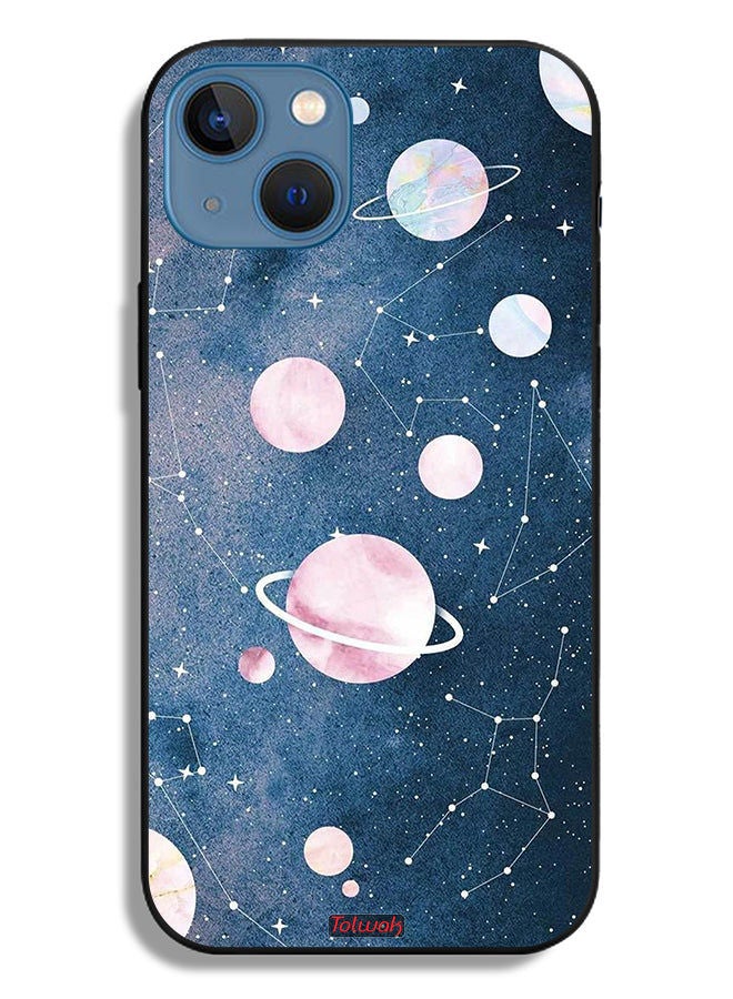 Tolwak حافظة حماية آبل آيفون 13 فن الفضاء - Image 2