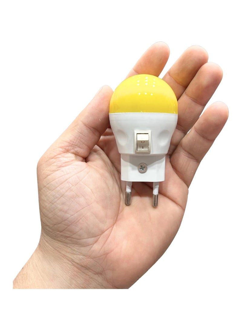 لمبة LED ليلية 3 وات (قطعة واحدة، أصفر) - Image 2