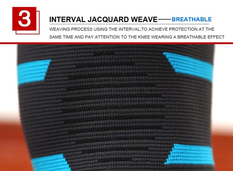 Knee Braces for Knee Pain Compression Sleeves for Men and Women | Knee Support for Meniscus Tear, Running, Weight lighting, Workout, Arthritis and Joint Pain Relief | (Small) - Image 4