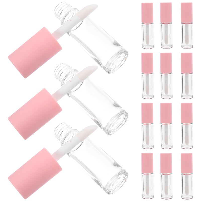 30 pcs Portable Lip Gloss Bottles Refillable Lip Balm Container Empty Lip Balm Tubes with Wands - Image 2
