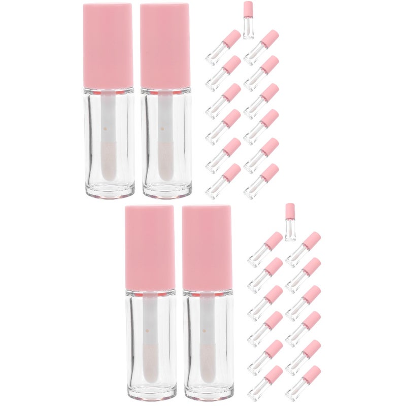 30 pcs Portable Lip Gloss Bottles Refillable Lip Balm Container Empty Lip Balm Tubes with Wands - Image 1