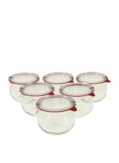 Weck Weck 744 1/2L Tulip Jar Set of Six - 16.9 Ounce  - Image 2